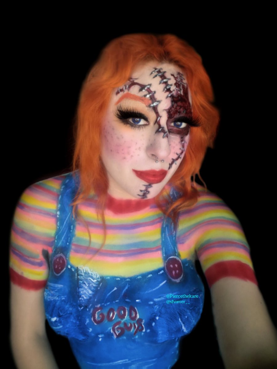 Piercethekare's tweet photo. 🩸🔪Chucky 🔪🩸

°https://t.co/IZ3COZOlyR
°https://t.co/tgRAyfyfP8
°https://t.co/qEKZaJmQQk
°https://t.co/Ou7VPZLscI
.
.
#chuky  #makeup #halloween #makeupchucky #bodypain #makeupart #cosplayer #cosplay  #tiffany  #halloweenmakeup #chuckycosplay  #horror
#31makeupsofhalloween https://t.co/ScZuXeyKfZ