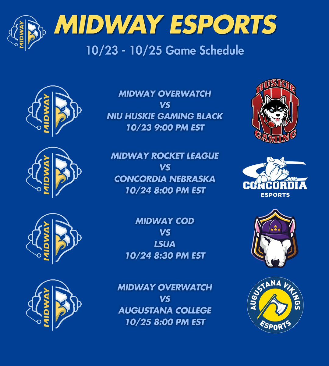 Midway University Esports (@esportsmidway) on Twitter photo 