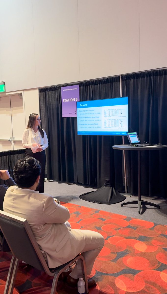 Gabriele Lech (@lech_ge) on Twitter photo Finished my first ACS Conference with the presentation of this research project that is so special to me! Thankful for all the opportunities and for meeting such amazing people.
#ACSCC24 #MedTwitter <a href="/AmCollSurgeons/">American College of Surgeons</a> Finished my first ACS Conference with the presentation of this research project that is so special to me! Thankful for all the opportunities and for meeting such amazing people.
#ACSCC24 #MedTwitter <a href="/AmCollSurgeons/">American College of Surgeons</a>