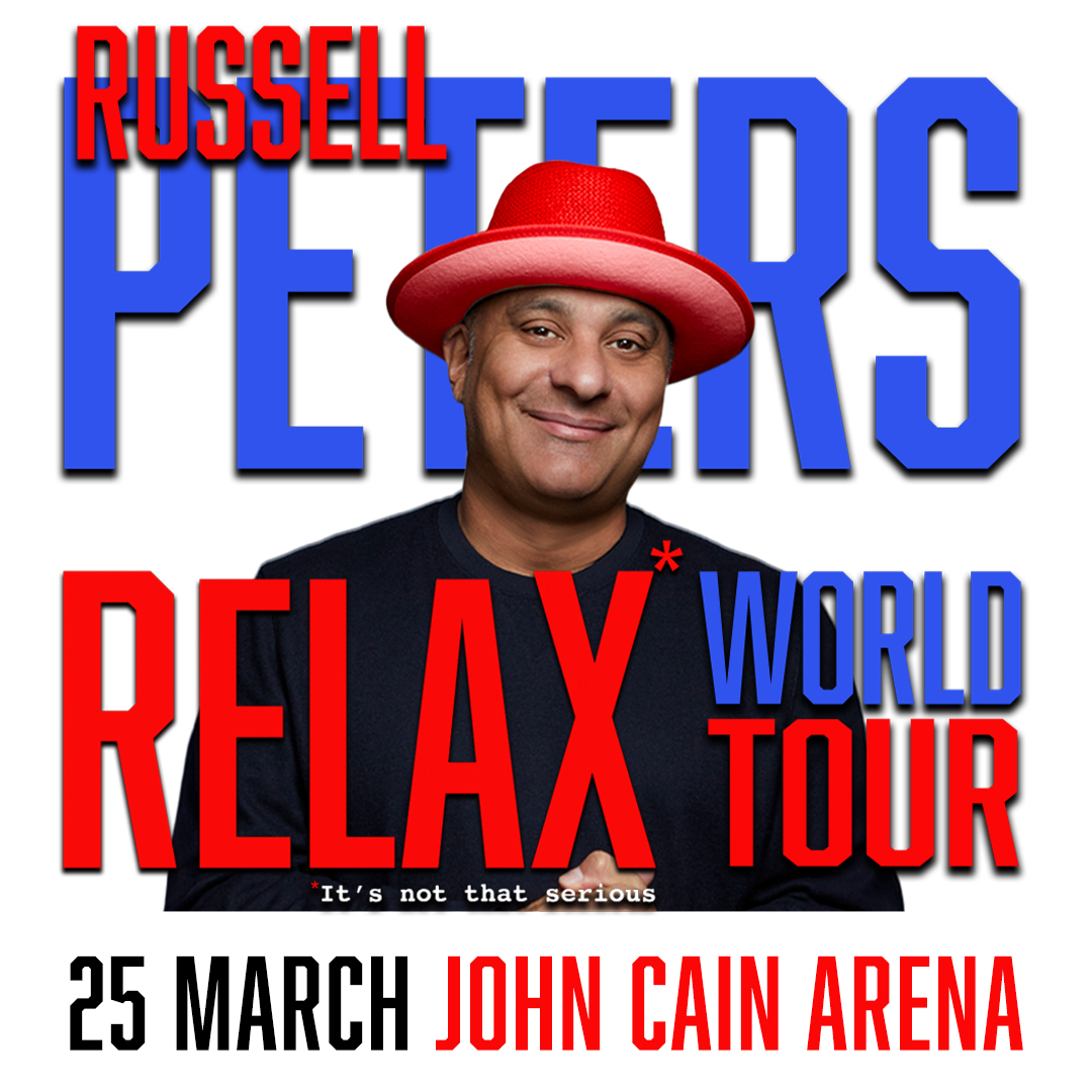 John Cain Arena (@johncainarena) on Twitter photo π ππ¨π¦π§ ππ‘ π
Get ready to laugh out loud when <a href="/therealrussellp/">Russell Peters</a> makes his return to Melbourne on his Relax World Tour in March 2025!
π Tickets on sale 12pm Monday 28 October: bit.ly/JCA-RUSSELLP25 π ππ¨π¦π§ ππ‘ π
Get ready to laugh out loud when <a href="/therealrussellp/">Russell Peters</a> makes his return to Melbourne on his Relax World Tour in March 2025!
π Tickets on sale 12pm Monday 28 October: bit.ly/JCA-RUSSELLP25