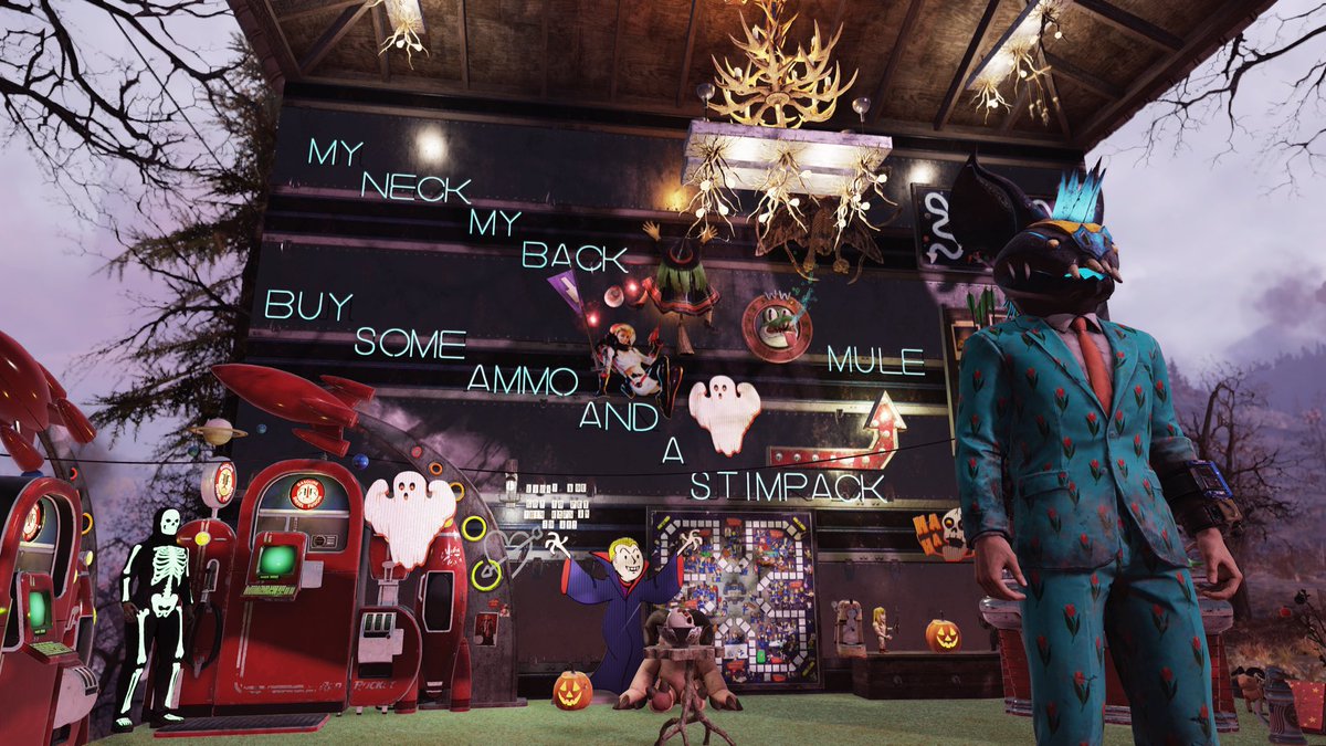 Camp found this evening. Fair play, made me laugh #Fallout76 #FO76