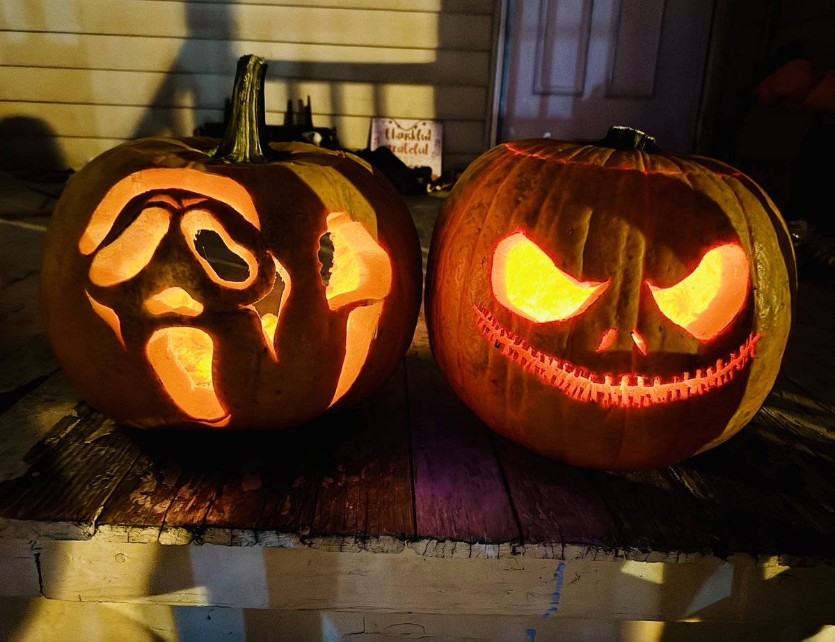 Our super cool pumpkins 😎🖤