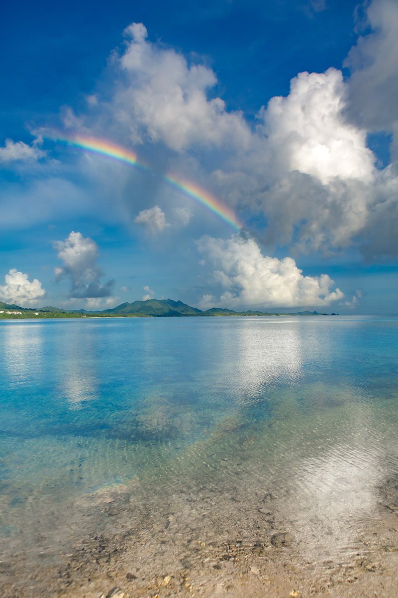AtsushiOkinawa's tweet image. 石垣島から幸運を🌈