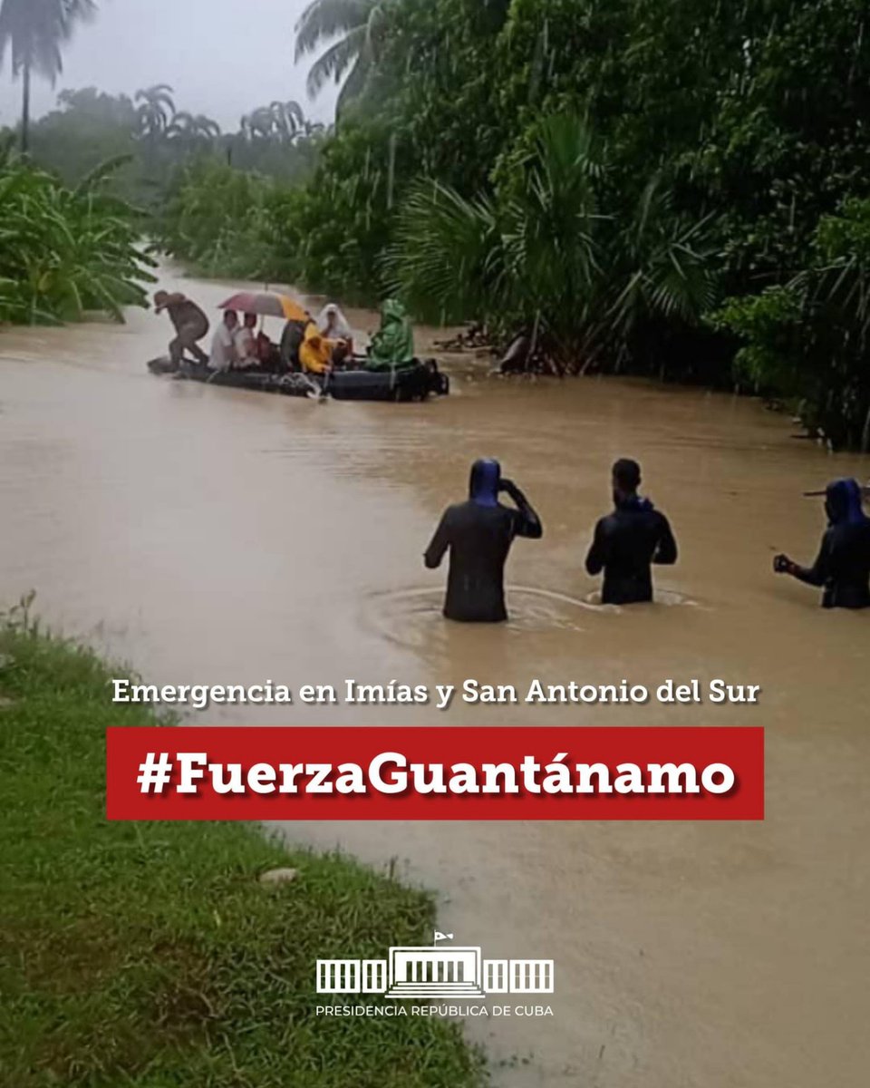 👉🏻#UnidosXCuba
👉🏻#FuerzaGuantánamo
👉🏻#TumbaElBloqueo