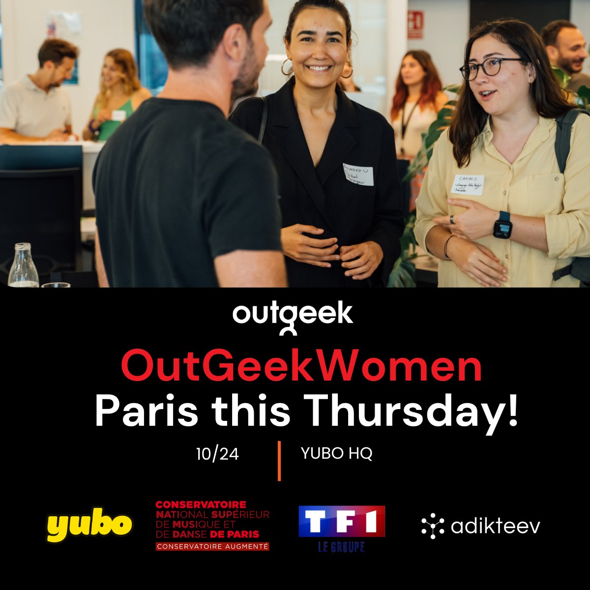 👓 Right now, techies from <a href="/yubo_app/">Yubo</a>, Conservatoire Augmenté, <a href="/GroupeTF1/">Groupe TF1</a> and <a href="/Adikteev/">Adikteev</a> are fine-tuning their keynotes, and we can’t wait to see you all one last time this year. A final batch of free tix was just released -&gt;