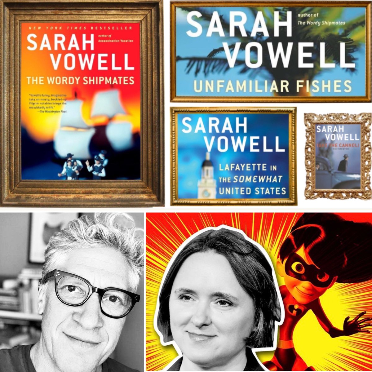 So excited to be in conversation with the incredible Sarah Vowell <a href="/RestonRCC/">Reston Community Center</a> 8pm 10/23 restoncommunitycenter.com/event/sarah-vo…