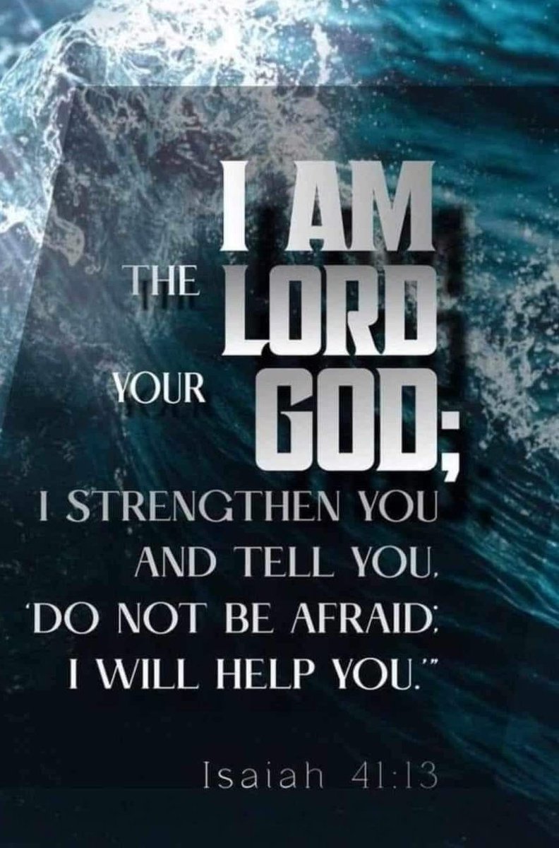 tolocarsa's tweet image. For I, the Lord your God, will hold your right hand,
Saying to you, ‘Fear not, I will help you
Isaiah 41:13🙏🪔🔖