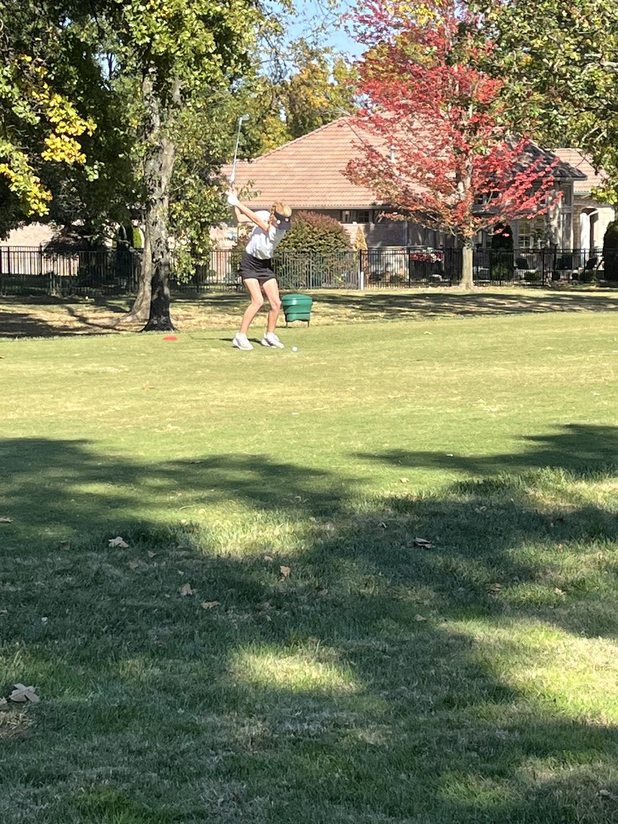 Congrats to Lily F. on competing in the Class 2 Girls State Golf Tournament. She finished 23rd out of 90 golfers. She has had a great career (3 time state qualifier, multiple tournament medals, and a team district championship). Thank you for all your hard work and dedication!