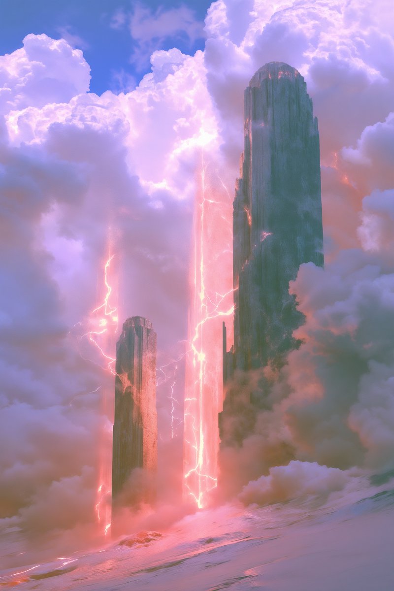angularsurface's tweet image. Stygian Towers / where the realm of the Light turns to the Night.
