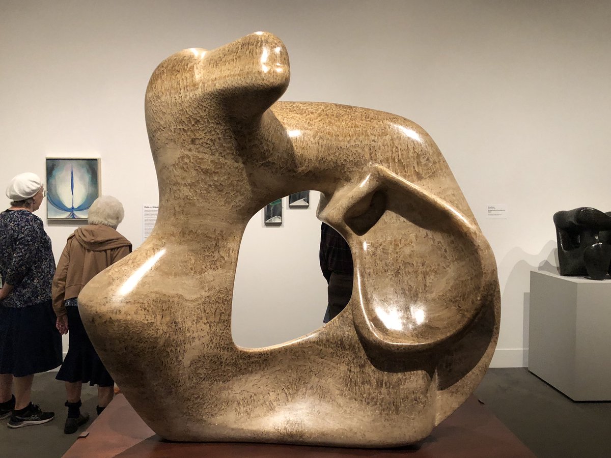 Afoodaficionado's tweet image. The new #GeorgiaOkeefe and #HenryMoore exhibit just opened up at @mfaboston I need to go back again to check it out