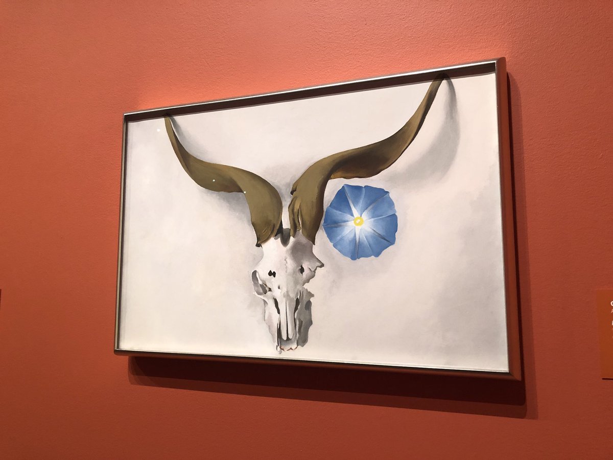 Afoodaficionado's tweet image. The new #GeorgiaOkeefe and #HenryMoore exhibit just opened up at @mfaboston I need to go back again to check it out