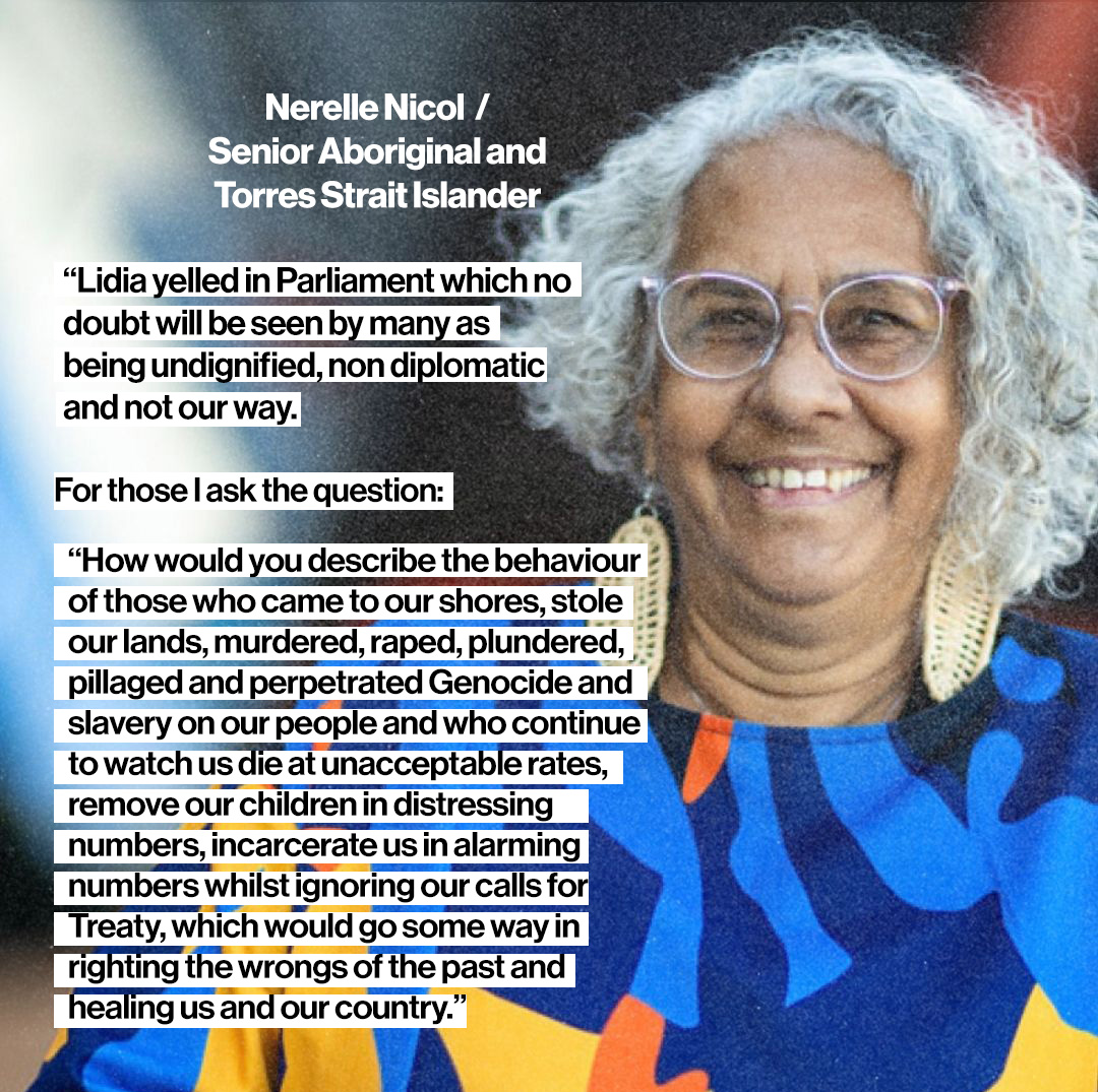 Senator Lidia Thorpe tweet media