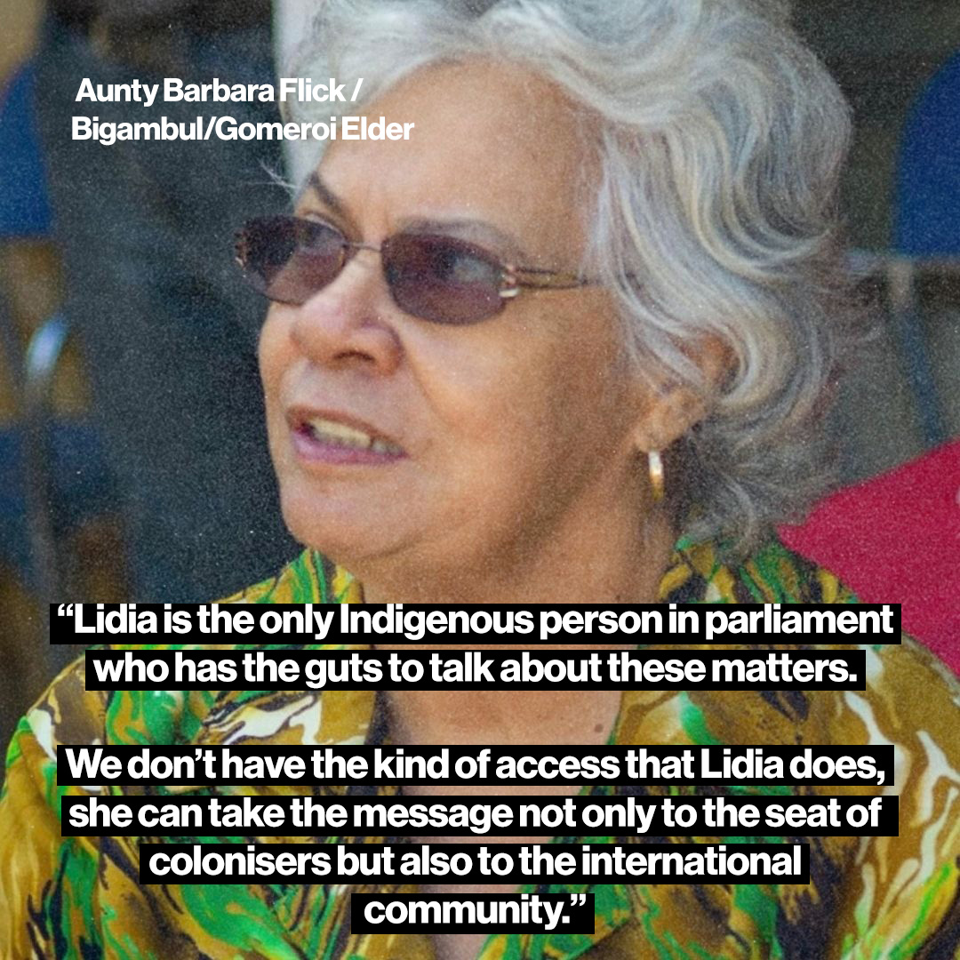 Senator Lidia Thorpe tweet media