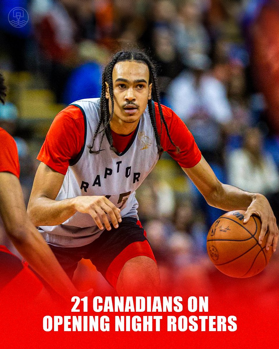Canada’s repping strong again with 21 players on opening night rosters - more than any other country outside the U.S. 🇨🇦

It’s time to see who’s going all the way in the NBA. Who’s your pick for this year’s champ? 🏆

#NBA | #WeTheWest | Kevin Light 📸