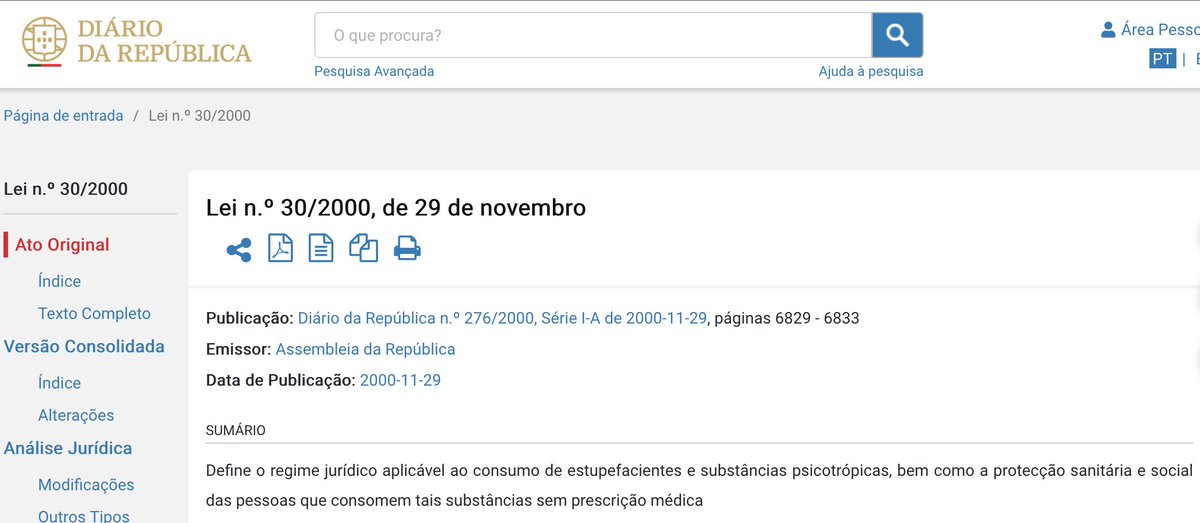 ParreirRicardo's tweet image. Ça fait 24 ans que le Portugal a dépénalisé la consommation de #drogues.

Résultats 🧶⏬⏬