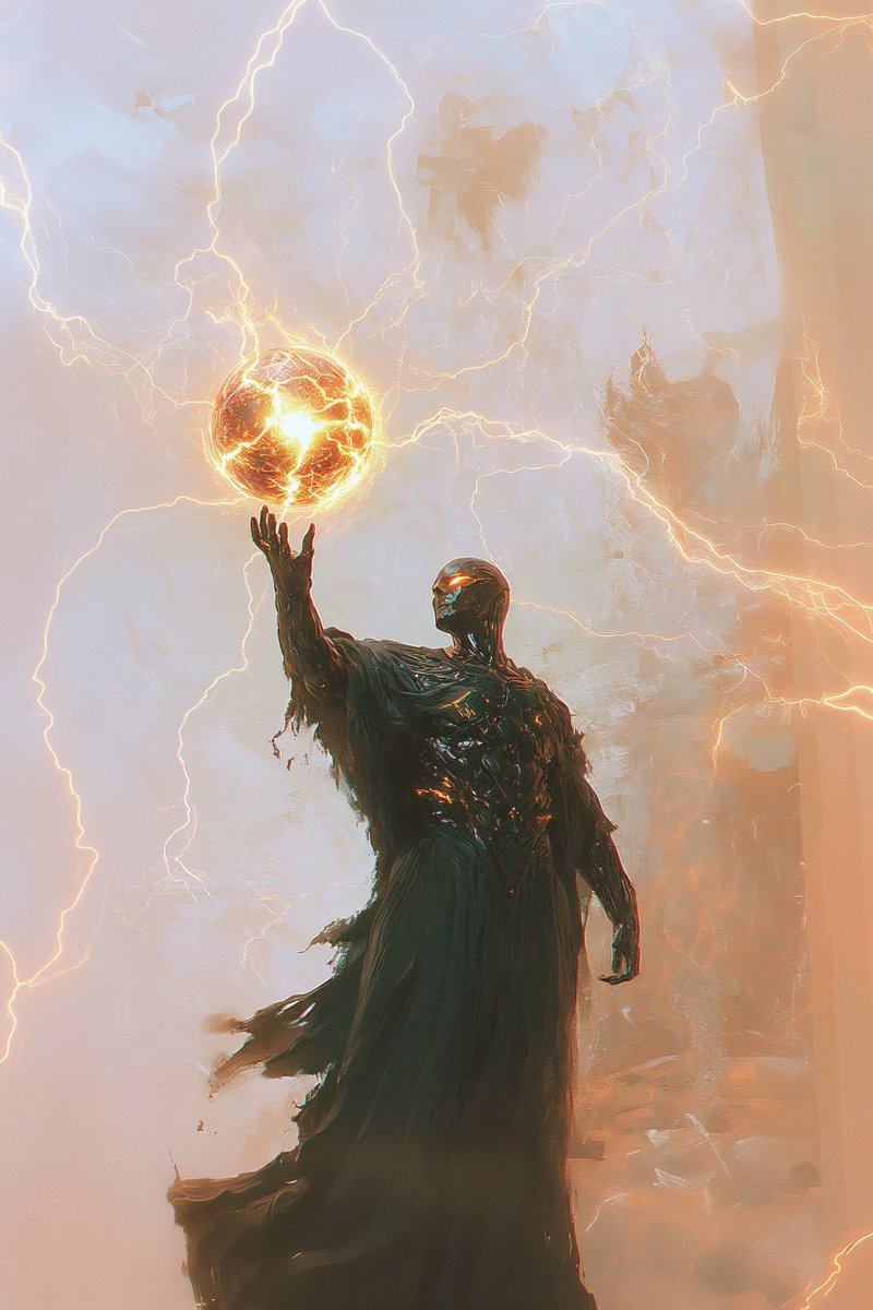angularsurface's tweet image. UU003NA \ the Sentencer, moments before bringing calamity upon the realm of the Light.