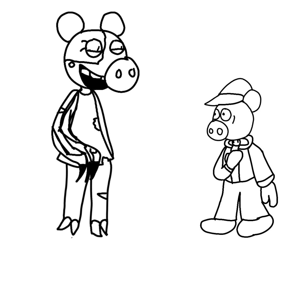 SillyGoober59's tweet image. #piggyroblox #anotherbrother another brother/dingaling (but it's piggy)