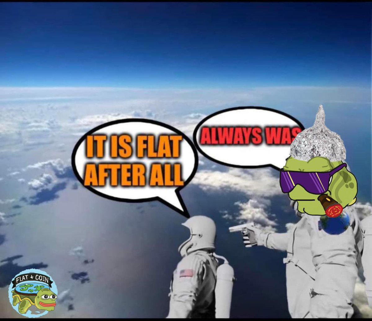 Flatearthcoin tweet media