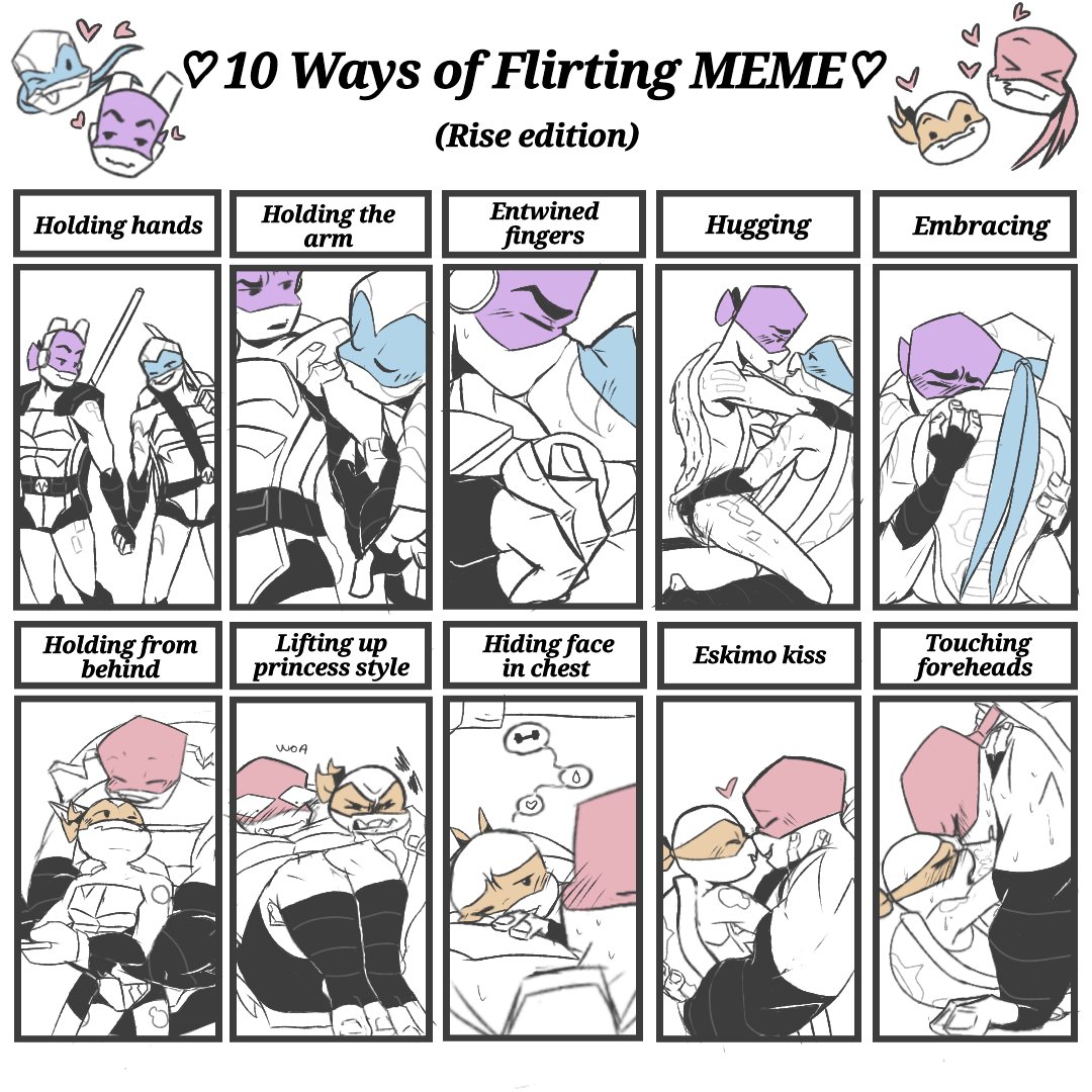 A little something I did while I was out of town hihihi( ˘ ³°)♥️

#tcest #rottmnt