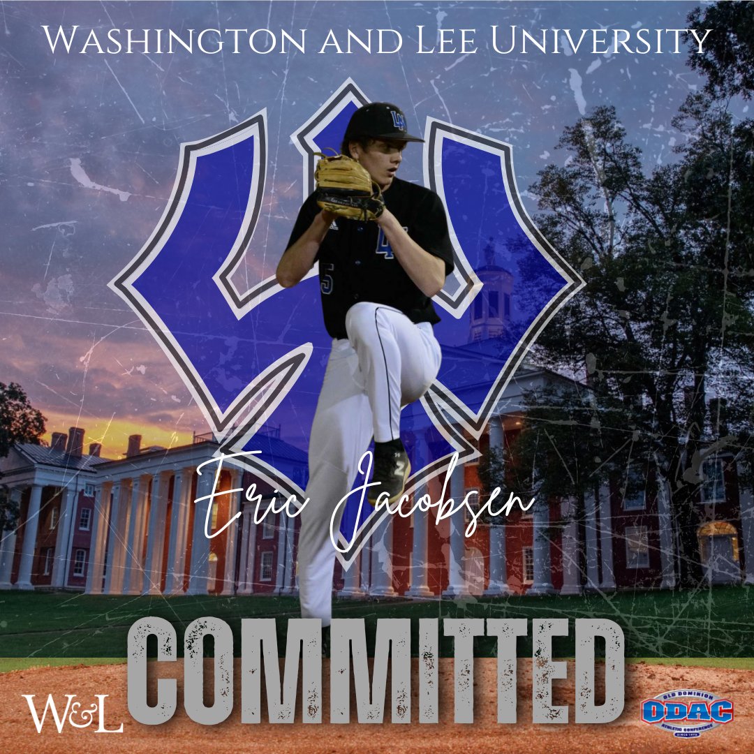 Eric Jacobsen (@ejacobsen12) on Twitter photo I’m extremely excited to announce my commitment to Washington and Lee University! Looking forward to what’s ahead. Go Generals! <a href="/wlu_baseball/">W&L Baseball</a> <a href="/LNHSBaseball9/">Lake Norman Baseball</a> <a href="/X2_Baseball/">X2 B a s e b a l l</a> I’m extremely excited to announce my commitment to Washington and Lee University! Looking forward to what’s ahead. Go Generals! <a href="/wlu_baseball/">W&L Baseball</a> <a href="/LNHSBaseball9/">Lake Norman Baseball</a> <a href="/X2_Baseball/">X2 B a s e b a l l</a>