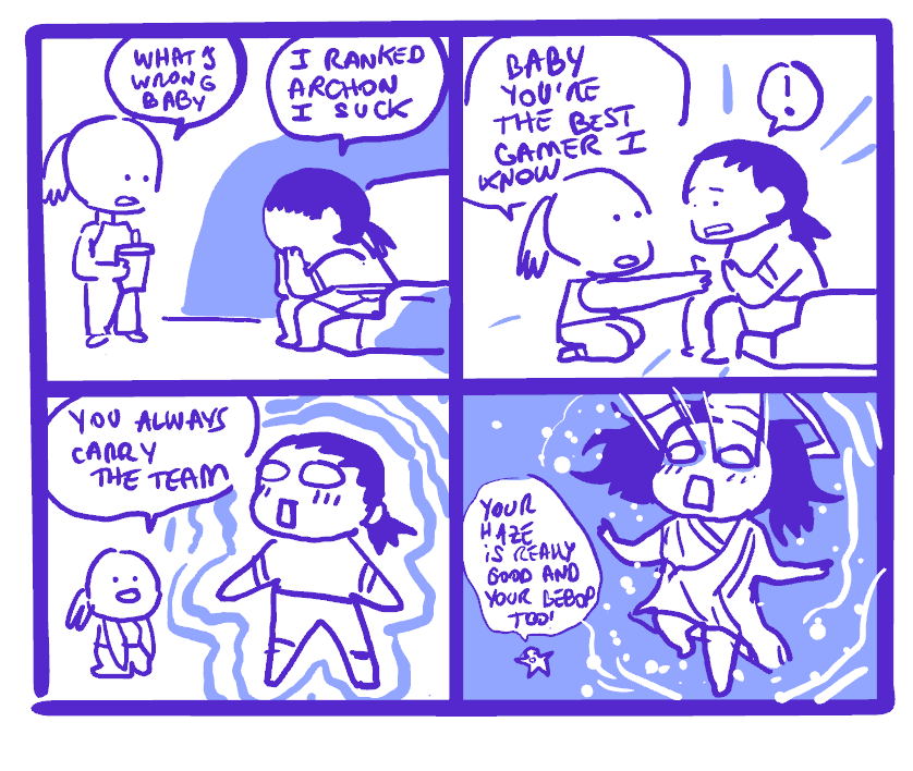 he doesn't know he's the only gamer I know 