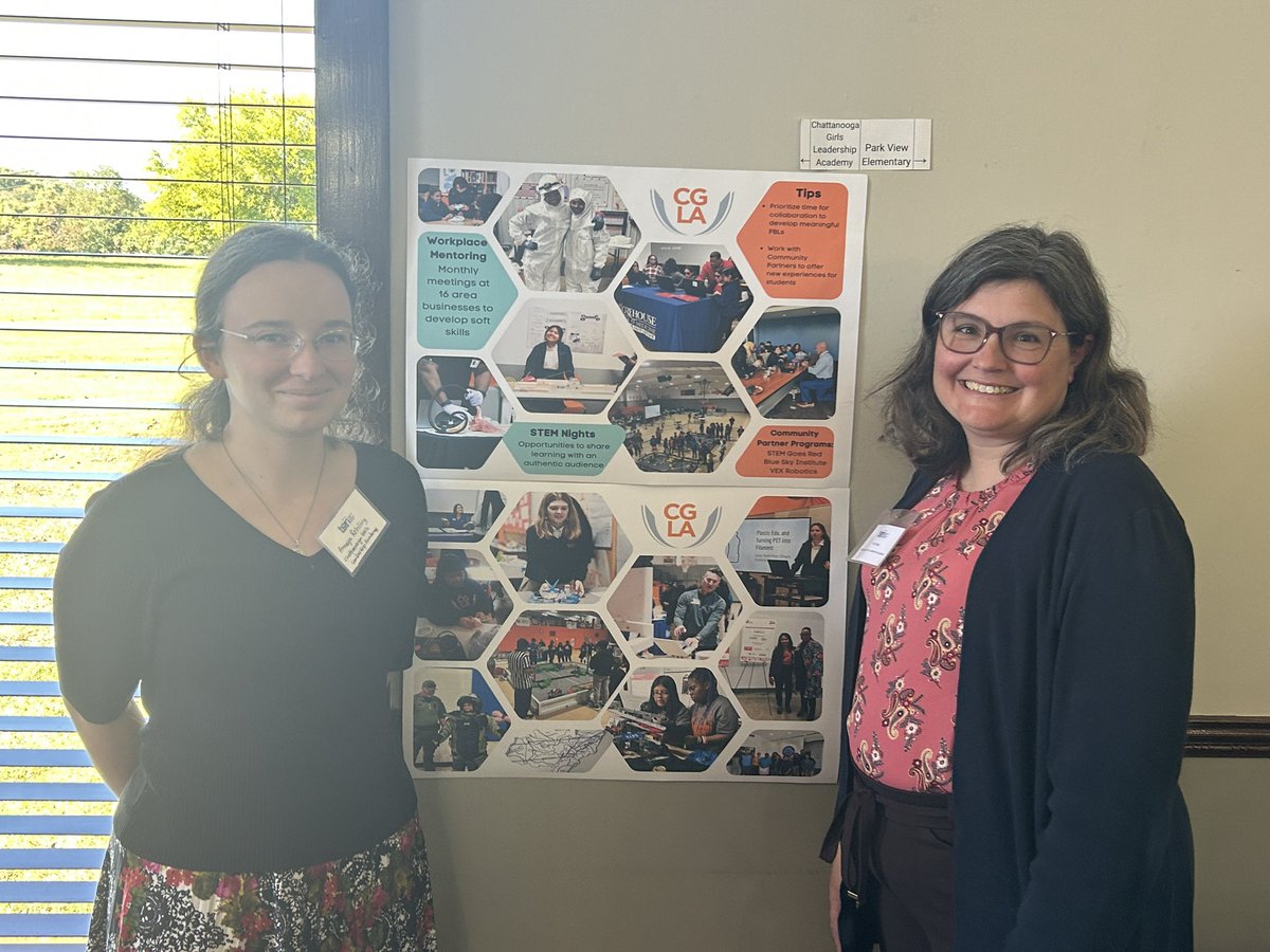 HCS schools got to share what STEM learning looks like at their schools during <a href="/theTSIN/">Tennessee STEM Innovation Network</a> STEM Schools Fall Convening. Lots to learn from <a href="/STEMcha/">STEM HS Chattanooga</a> <a href="/brownacademy/">Brown Academy School of Innovation</a> <a href="/CGLA_Chatt/">CGLA</a> and all of our designated schools!