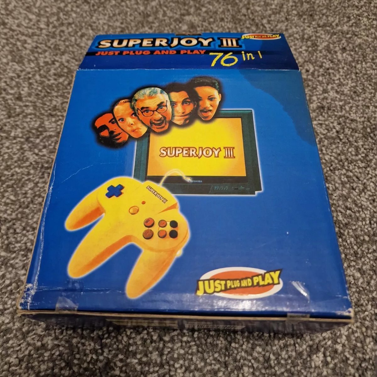 New arrival item at Unauthorizon.

Brand: SUPER JOY  
Name: SUPER JOY III
*76 in 1, JUST PLUG AND PLAY
Model: unknown
Region: China

#Famicom/#NES based plug and play, released by unknown supplier.

uc.pory.app/record/recFF28…

#famiclone #bootlegconsole #retrogame