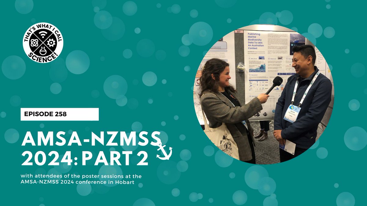 That's What I Call Science π (@thatssciencetas) on Twitter photo Weβre back for Part 2 of our double bill of excitement at AMSA-NZMSS 2024!
#Tasmania #scicomm #stemmpodcast
#marinescience #amsanzmss2024 #conference #postersession #engagement
<a href="/EdgeRadio993FM/">Edge Radio 99.3FM</a> Weβre back for Part 2 of our double bill of excitement at AMSA-NZMSS 2024!
#Tasmania #scicomm #stemmpodcast
#marinescience #amsanzmss2024 #conference #postersession #engagement
<a href="/EdgeRadio993FM/">Edge Radio 99.3FM</a>