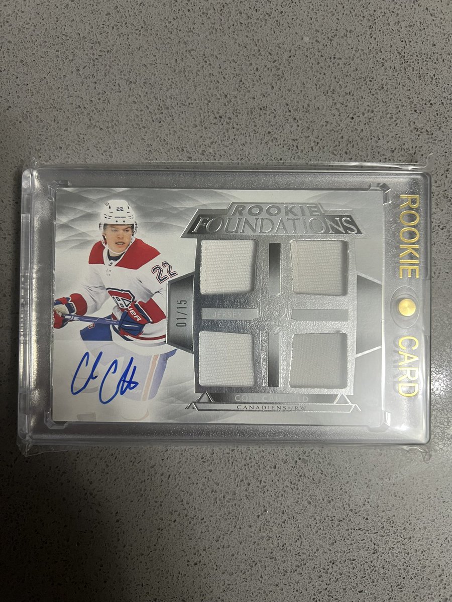 CarBombCasey (@carbombcasey) on Twitter photo Here’s a nice one
Cole Caufield the cup rpa /15
$6.25🇨🇦$4.50🇺🇸x100 straight fill razz
🎲 +5 top spot wins
Shipped by <a href="/stackingthepads/">Aaron Kornacki</a>
Claim in comments will add to chat, 46 mains gone already.
#GoHabsGo #upperdeck #hockey #razz Here’s a nice one
Cole Caufield the cup rpa /15
$6.25🇨🇦$4.50🇺🇸x100 straight fill razz
🎲 +5 top spot wins
Shipped by <a href="/stackingthepads/">Aaron Kornacki</a>
Claim in comments will add to chat, 46 mains gone already.
#GoHabsGo #upperdeck #hockey #razz