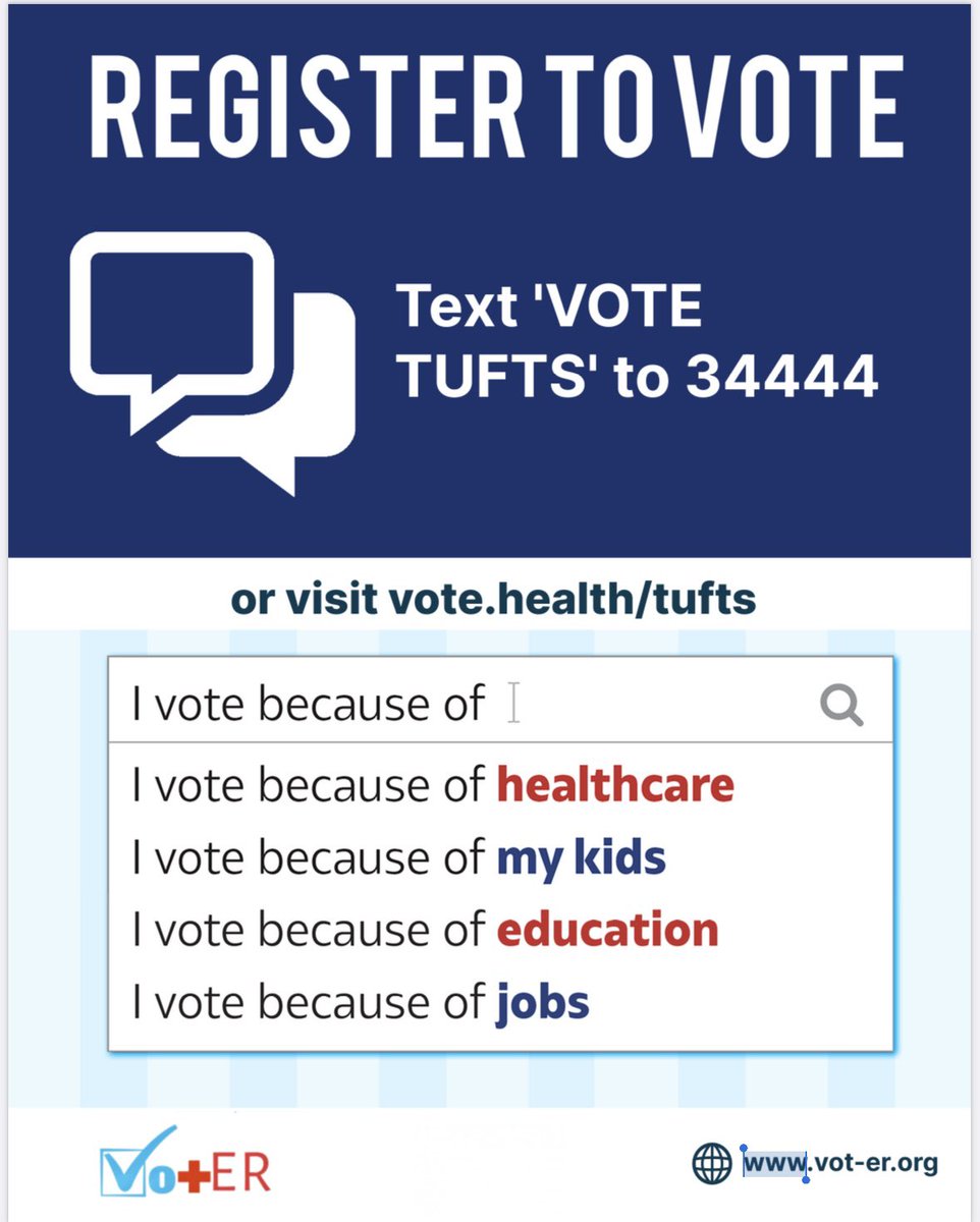 TUSM_AMA's tweet photo. It’s election season! Our chapter is working with Vot-ER, a nonpartisan organization that helps healthcare workers promote voter engagement, to make sure our communities are ready for this election season. 

visit https://t.co/UoRc7xav6F to learn more https://t.co/geuDRtSos7