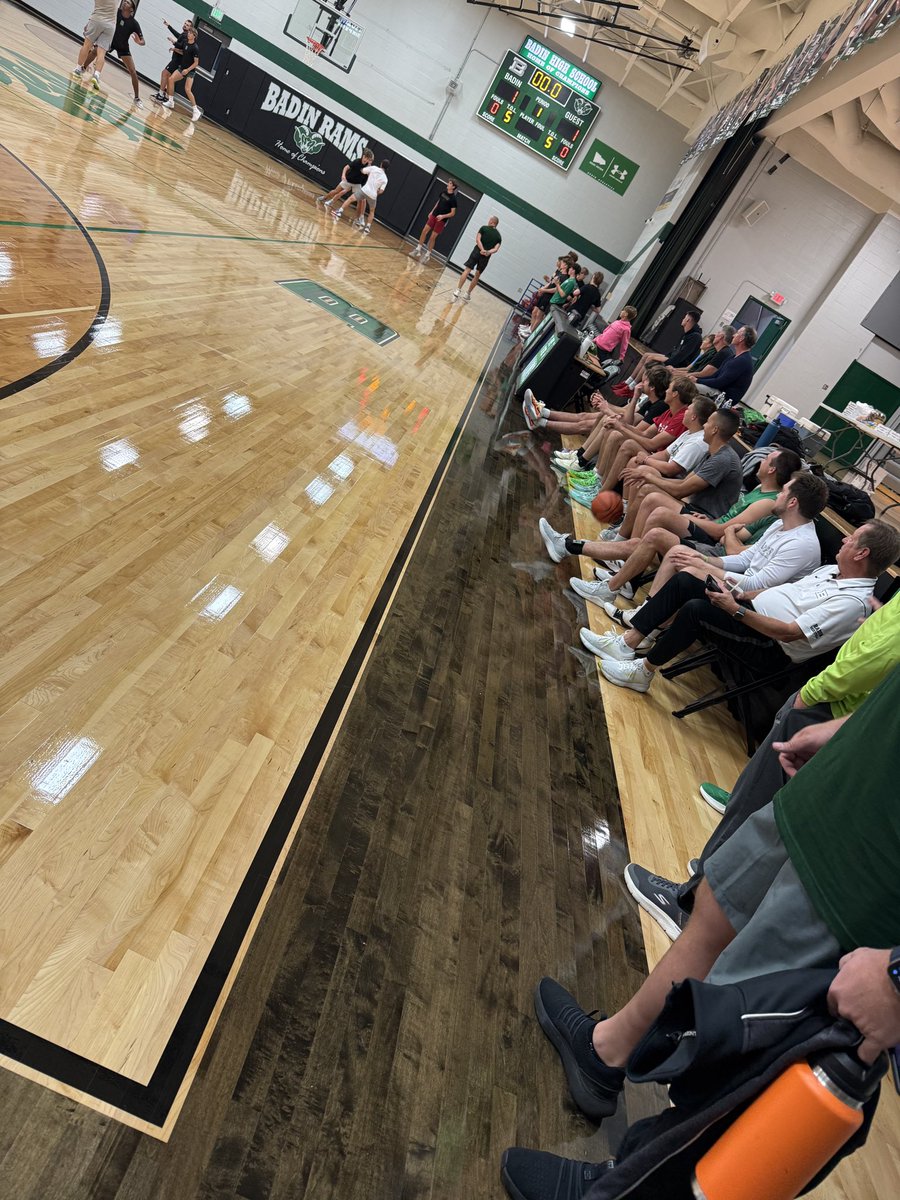 Really special night for Badin Hoops. Huge thanks to all the alumni who came out to play and support. Badin 🏀 family runs strong