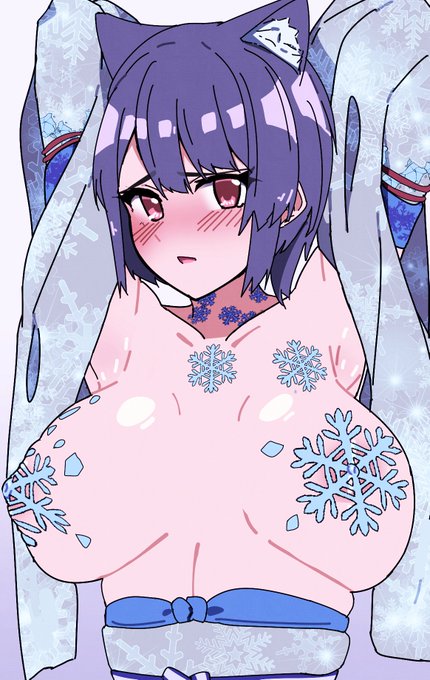 今週のイベント水着「氷月妖」をたくさん描いたよ #絵柄が好みって人にフォローされたい #DOAXVV 