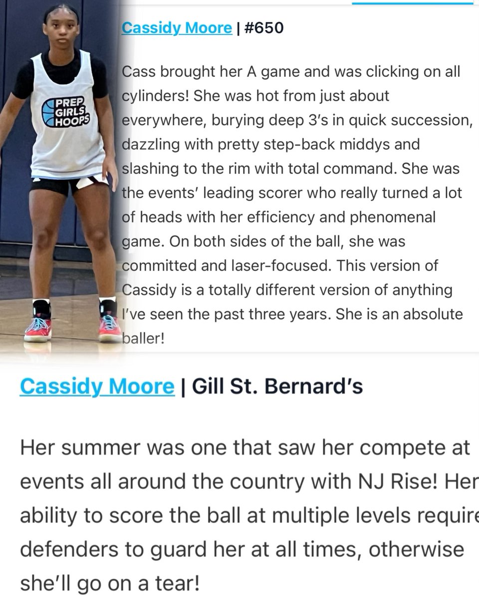 Thank you! <a href="/EJayArrow/">E J 🏀</a> for the write up. Also <a href="/PrepGirlsHoops/">Prep Girls Hoops 🏀</a>, Thanks again for an amazing experience. 💪🏽⛹🏽‍♀️
