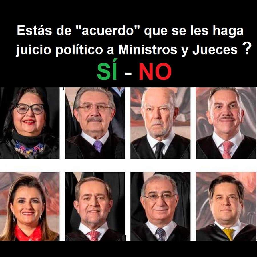 PoncePichardo's tweet image. Por supuesto que SI , el soberano está por encima de los Poderes y ya decidimos

 #ReformaAlPoderJudicialVa
#ClaudiaCumpleLaLey 
#MexicoSeRespeta