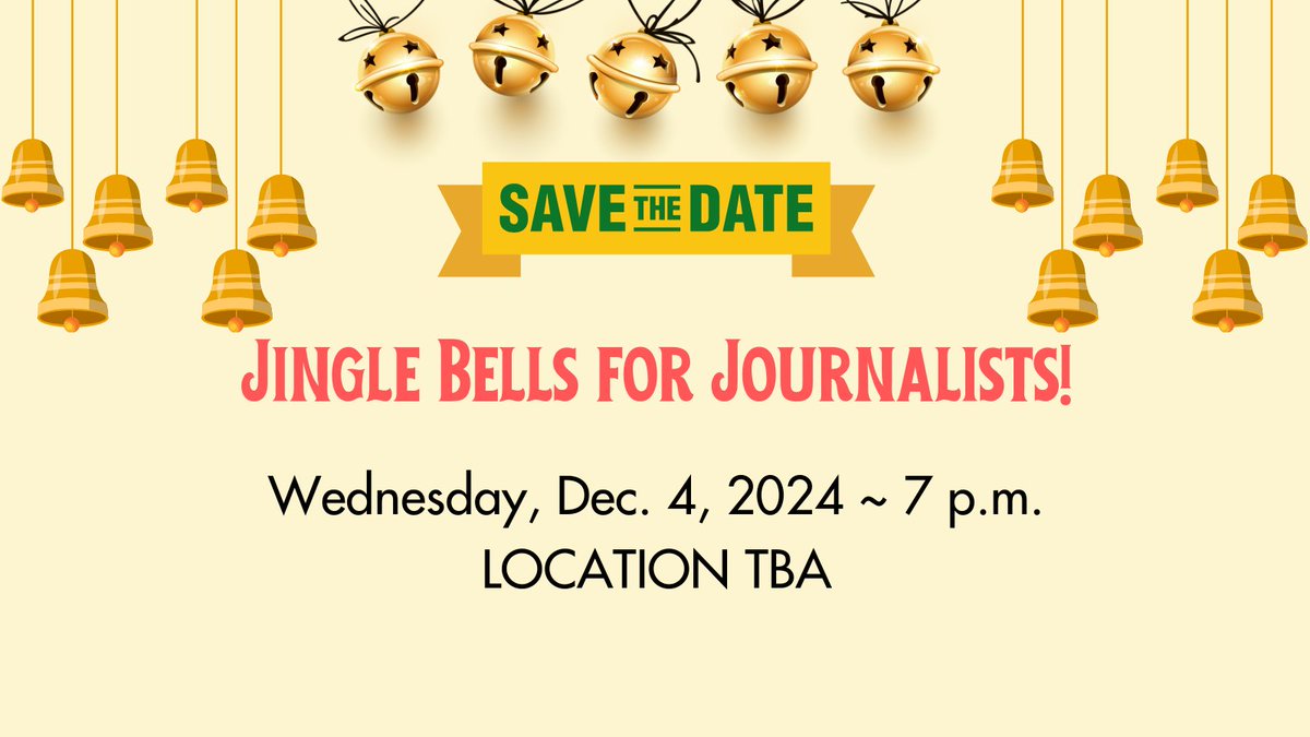 It's that time of year again! Pls join Houston SPJ, <a href="/aajatexas/">AAJA Texas</a> , <a href="/nlgja/">NLGJA: The Association of LGBTQ+ Journalists</a> Texas and <a href="/HoustonABJ/">HABJ</a>  for the annual journo holiday party! #jinglebellsforjournalists
