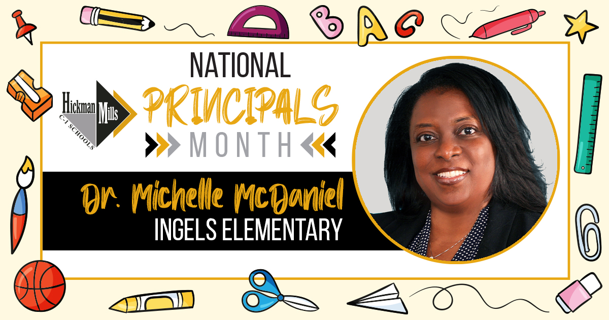 Hickman Mills C-1 School District (@hmc1proud) on Twitter photo ๐ In honor of #NationalPrincipalsMonth, we are celebrating Dr. Michelle McDaniel, the outstanding principal of <a href="/HMC1_Ingels/">IngelsHawksHMC1</a>, HMC-1โs only year-round school! Since beginning year-round, they've seen impressive gains incl. double-digit increases in state scores. WOW! ๐ ๐ In honor of #NationalPrincipalsMonth, we are celebrating Dr. Michelle McDaniel, the outstanding principal of <a href="/HMC1_Ingels/">IngelsHawksHMC1</a>, HMC-1โs only year-round school! Since beginning year-round, they've seen impressive gains incl. double-digit increases in state scores. WOW! ๐