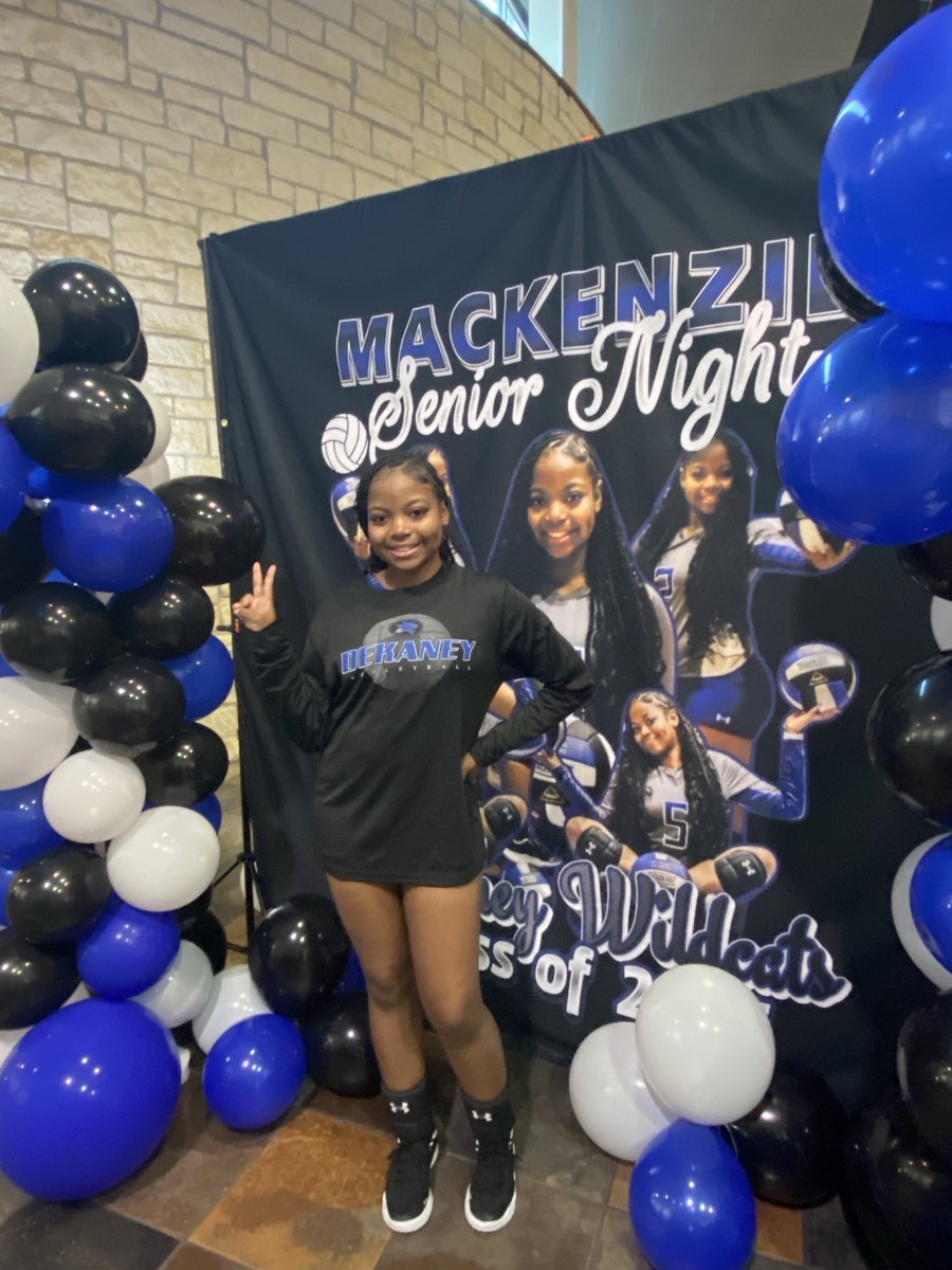 Wildcat Volleyball🏐 Senior Night! Mackenzie your smile lights up the room. You are beautiful, strong, and intelligent young lady. I still can’t believe you are about to graduate. Congratulations! ⁦<a href="/Dekaneywildcat/">Dekaney High School</a>⁩ ⁦<a href="/DHS_CTE_Law/">Dekaney HS Law Enforcement (CTE)</a>⁩ ⁦<a href="/VB_Dekaney/">Dekaney Volleyball</a>⁩