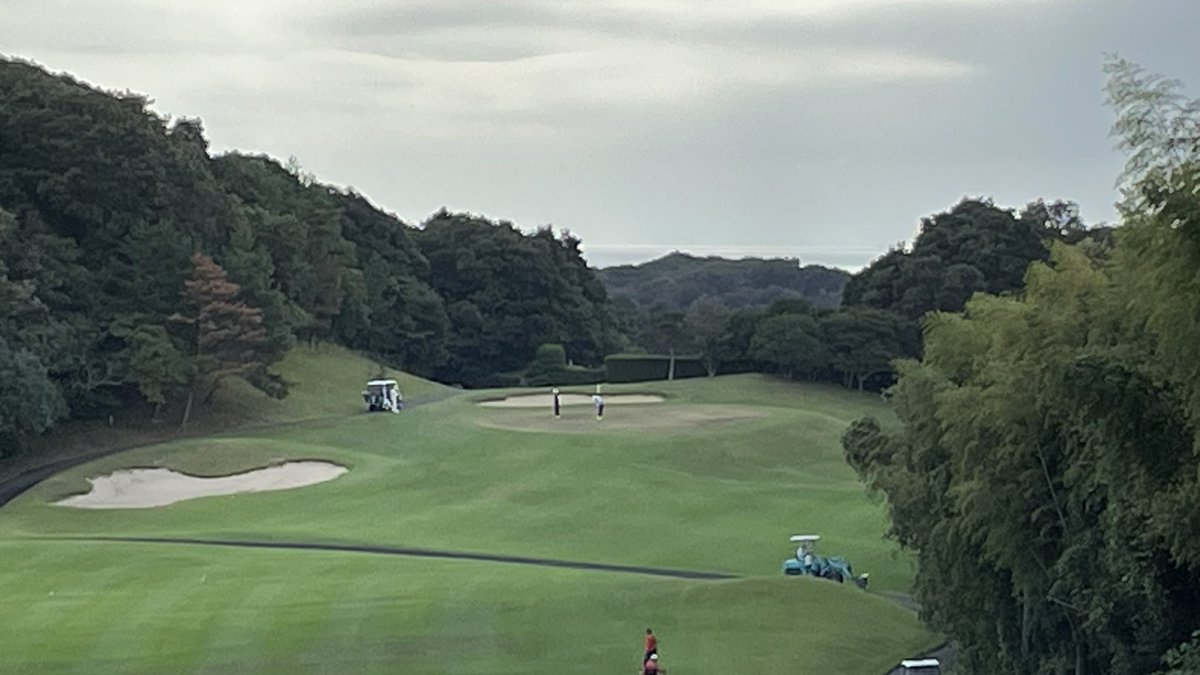 おそようございます！
今日のコースはグリーンではなくブラウンのようですw