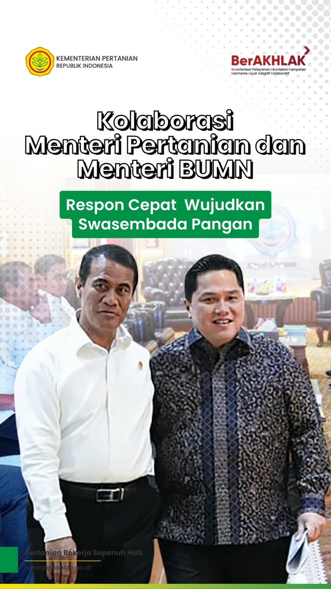 Kementerian Pertanian RI tweet media