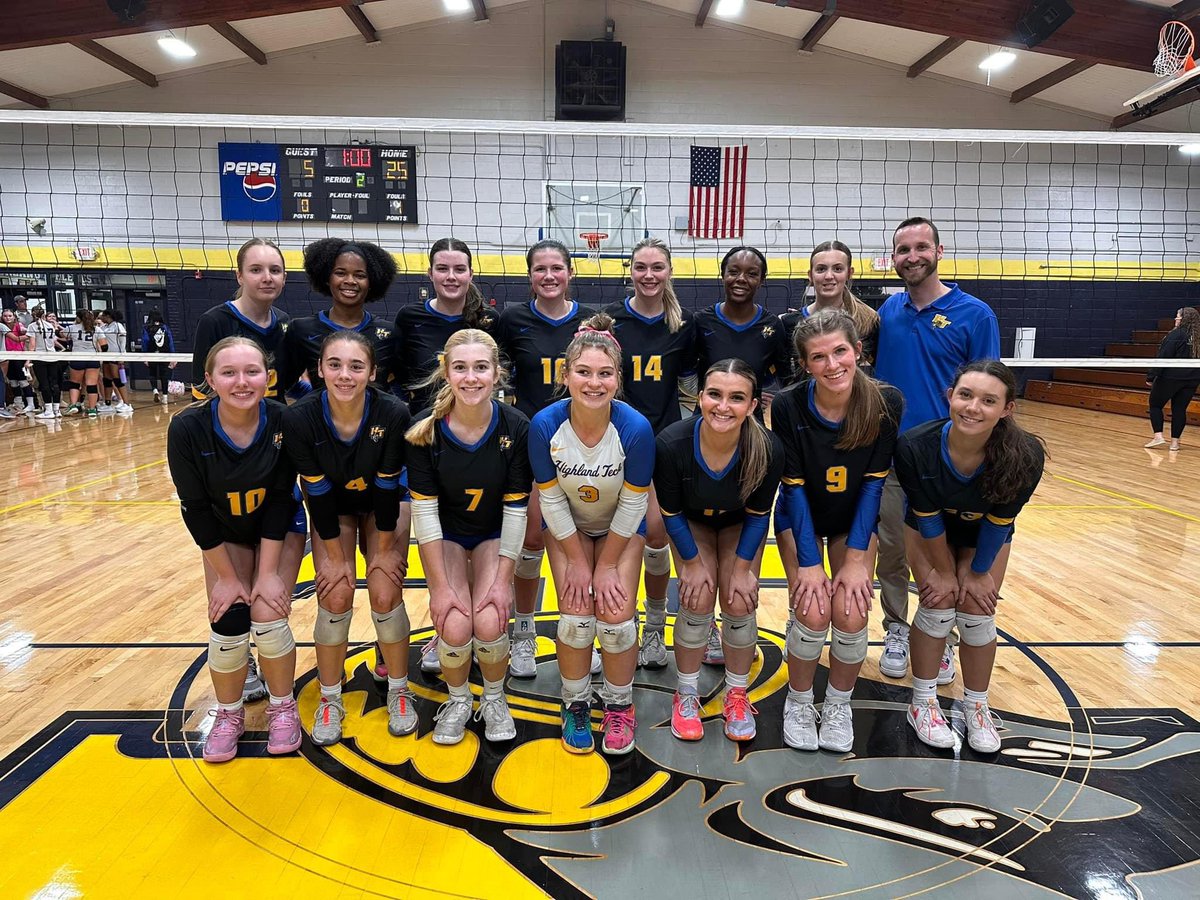 Highland Tech Volleyball tweet media