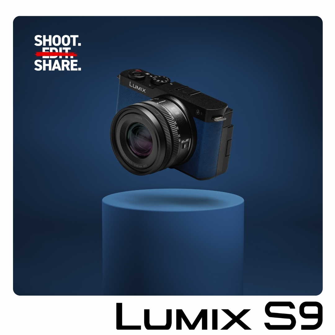 Compact yet powerful! The LUMIX S9 with 18-40mm kit in Night Blue delivers stunning photos and 4K/6K videos with its full-frame sensor, even in low light. 🎥✨

For more info head over to... i.mtr.cool/ttsetzhpbx

#LUMIXS9 #Photography #ContentCreation #Fullframe