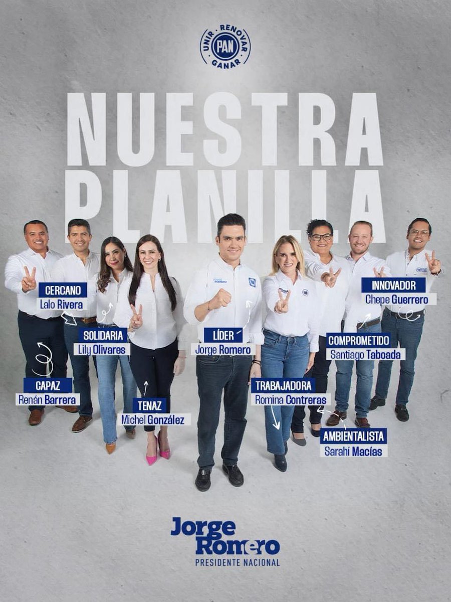 eduardorivera01's tweet photo. Con un gran líder como @JorgeRoHe, la mejor planilla y el voto de las y los panistas, este 10 de noviembre @AccionNacional se renueva.

#UnirRenovarGanar https://t.co/iHYDef4oLx