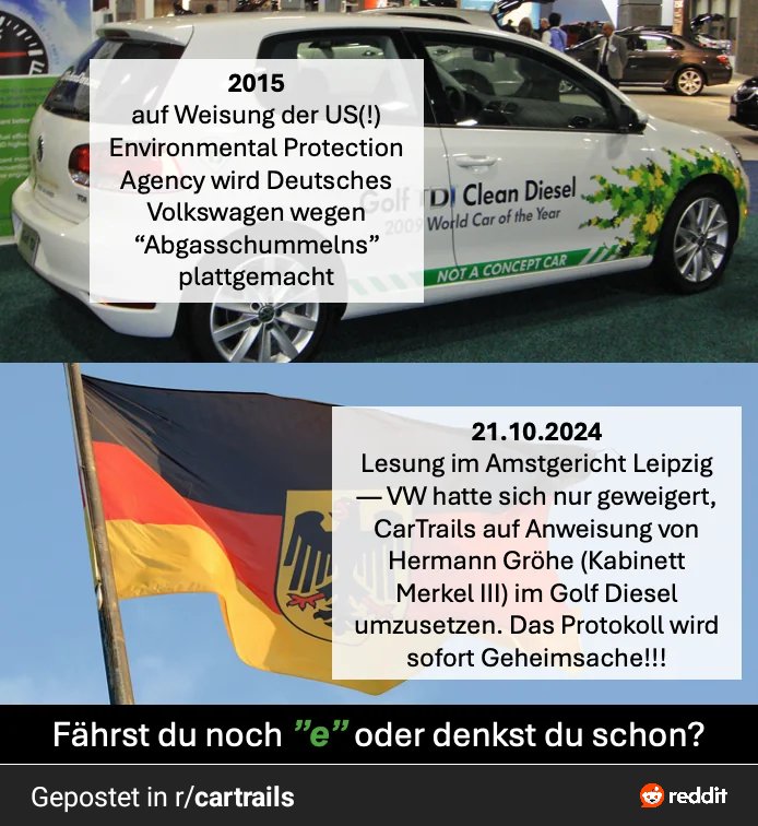 suprahet99's tweet image. also doch!! #cartrails  !!

  lieber mal mit /s    sonst glauben die Deppen das noch!!