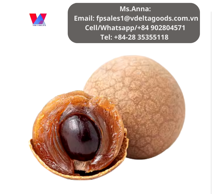 1Export1's tweet photo. Dried longan with shell: A nutritional powerhouse!

Contact us: 
Ms. Anna
Email: fpsales1@vdeltagoods.com.vn
Cell/Whatsapp/+84 902804571
Tel: +84-28 35355118
#driedlongan #healthyeating #naturalremedies #superfood https://t.co/CH8cqueZpA