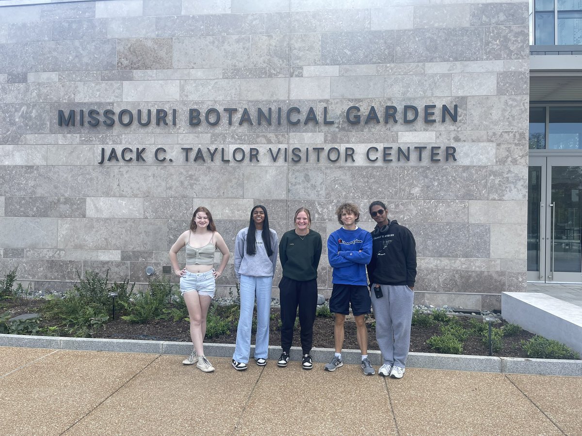 Day 1 has been a lot of driving and singing in the car but we did get to make a stop at the Missouri Botanical Garden. We have made it to Indianapolis and plan on trying to get some sleep before the convention starts tomorrow. <a href="/OlatheGreenTech/">Green Tech Academy</a> <a href="/OWNovacekOWLS/">Jay Novacek</a> <a href="/AnnaLynnMorris/">AnnaLynn Morris</a>
