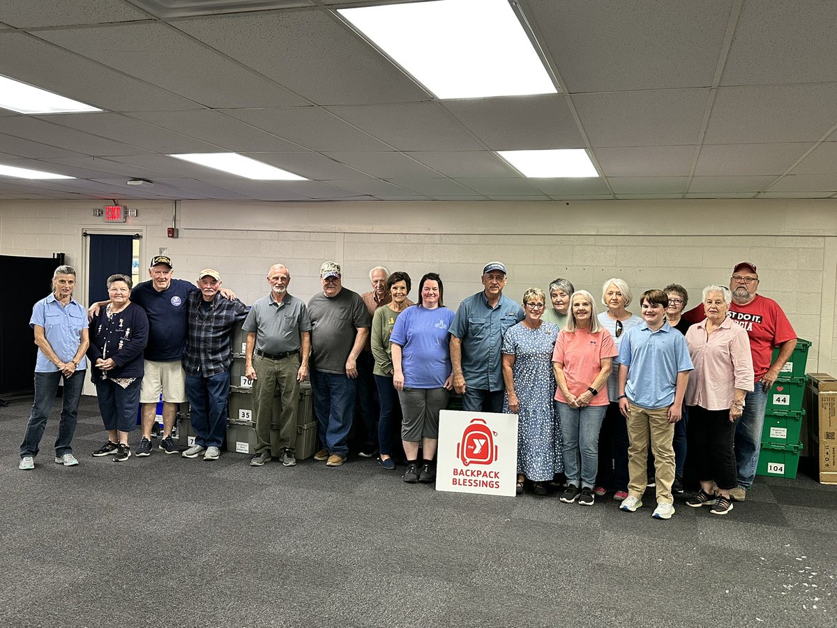 Over 1400 meals were packed tonight for students. Thank you Chattanooga Valley Middle School, <a href="/LMS_Ramblers/">LaFayetteMiddleSchool-Ramblers</a> and Lookout Baptist Church volunteers!