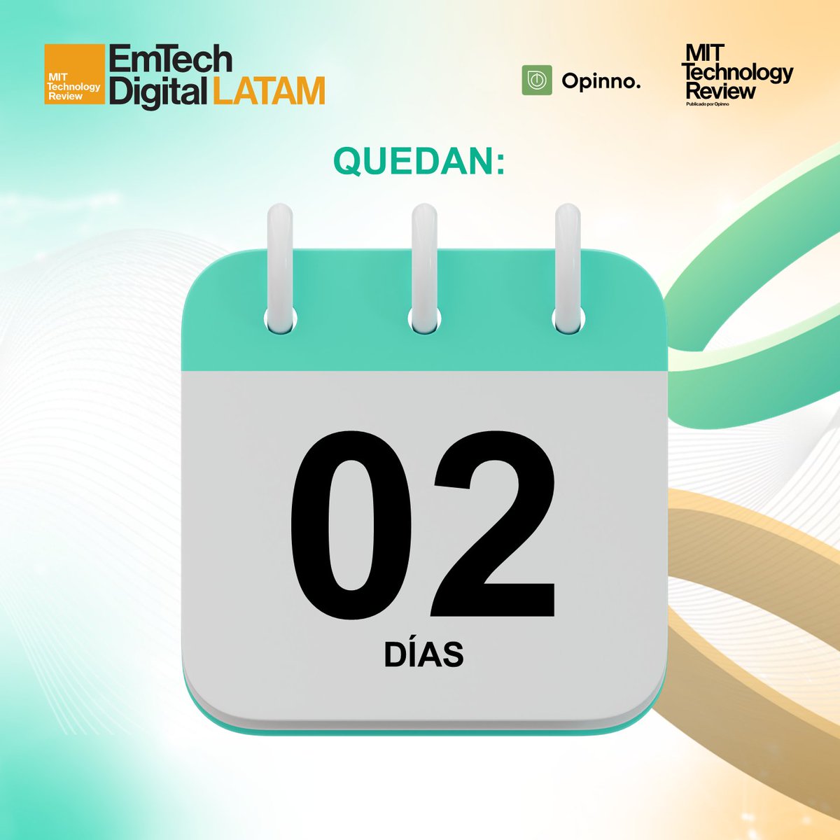 EmTechLATAM's tweet image. ⏳¡Quedan 2 días para el #EmTechDigitalLATAM2024!⏲Últimas entradas para elevento que te ayudará a conocer las mejores herramientas para aplicar la IA en tu negocio! 🚀 La venta es HASTA MAÑANA, 2 p.m., o hasta agotar existencia 🏃‍♂️

🎟️ Compra YA: emtechlatam.com