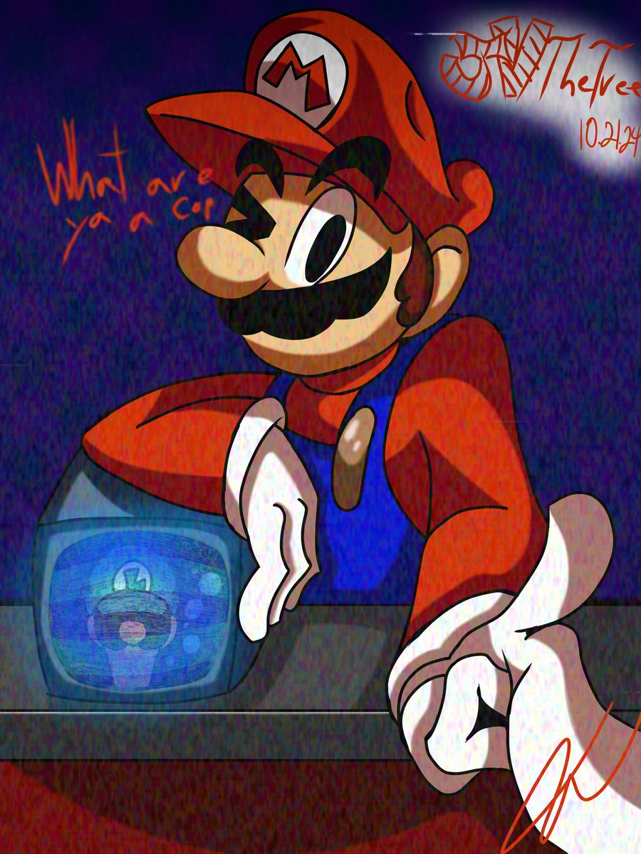 jv_tree's tweet photo. Yo did anyone watch the new nintendo mania? hereโs the first half of my Stanley drawing iโll be working on the second half soon hope you guys enjoy๐
#classifiedcastle #mariosmadnessv2 #fridaynightfunkin #sm64 #nintendomania #fnf #ibispaint #supermario #MarioAndLuigiBrothership https://t.co/aliwTcZHwX