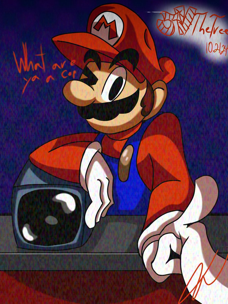 jv_tree's tweet photo. Yo did anyone watch the new nintendo mania? hereโs the first half of my Stanley drawing iโll be working on the second half soon hope you guys enjoy๐
#classifiedcastle #mariosmadnessv2 #fridaynightfunkin #sm64 #nintendomania #fnf #ibispaint #supermario #MarioAndLuigiBrothership https://t.co/aliwTcZHwX