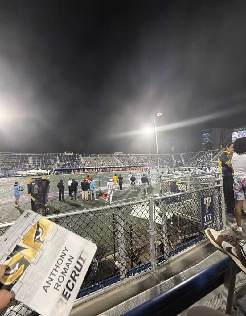 Anthony (@anth_roman) on Twitter photo Currently on an unofficial visit at fiu thank you for hosting me and my family.🔵⚪️<a href="/FIUFootball/">FIU Football</a> <a href="/Cam_DiFede/">Cam DiFede</a> <a href="/Coach_Dewitt/">Jovan Dewitt</a> <a href="/CoachMikeMac/">Coach Mike MacIntyre</a> <a href="/PalmBElite/">Palm Beach Elite Academy</a> @coachjsmithpbe <a href="/coachdallas97/">Coach Dallas Alderman DB coach/DC</a> Currently on an unofficial visit at fiu thank you for hosting me and my family.🔵⚪️<a href="/FIUFootball/">FIU Football</a> <a href="/Cam_DiFede/">Cam DiFede</a> <a href="/Coach_Dewitt/">Jovan Dewitt</a> <a href="/CoachMikeMac/">Coach Mike MacIntyre</a> <a href="/PalmBElite/">Palm Beach Elite Academy</a> @coachjsmithpbe <a href="/coachdallas97/">Coach Dallas Alderman DB coach/DC</a>
